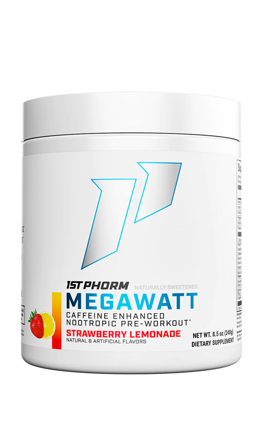 Megawatt Natural- Pre Workout (Strawberry Lemonade)